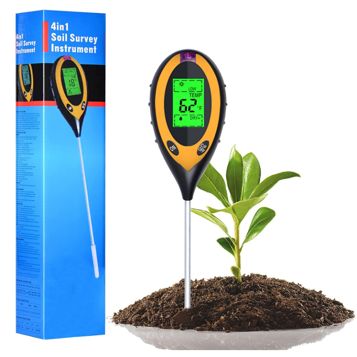 Ph Meter Digital Water Tester - 4 in 1 PH 라이트 온도