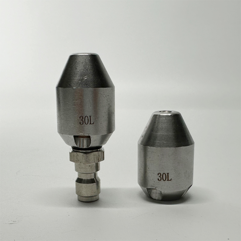 Vacuum Chamber Kit With Pump - 1/4인치 퀵 플러그 스테인리스 스틸 전면
