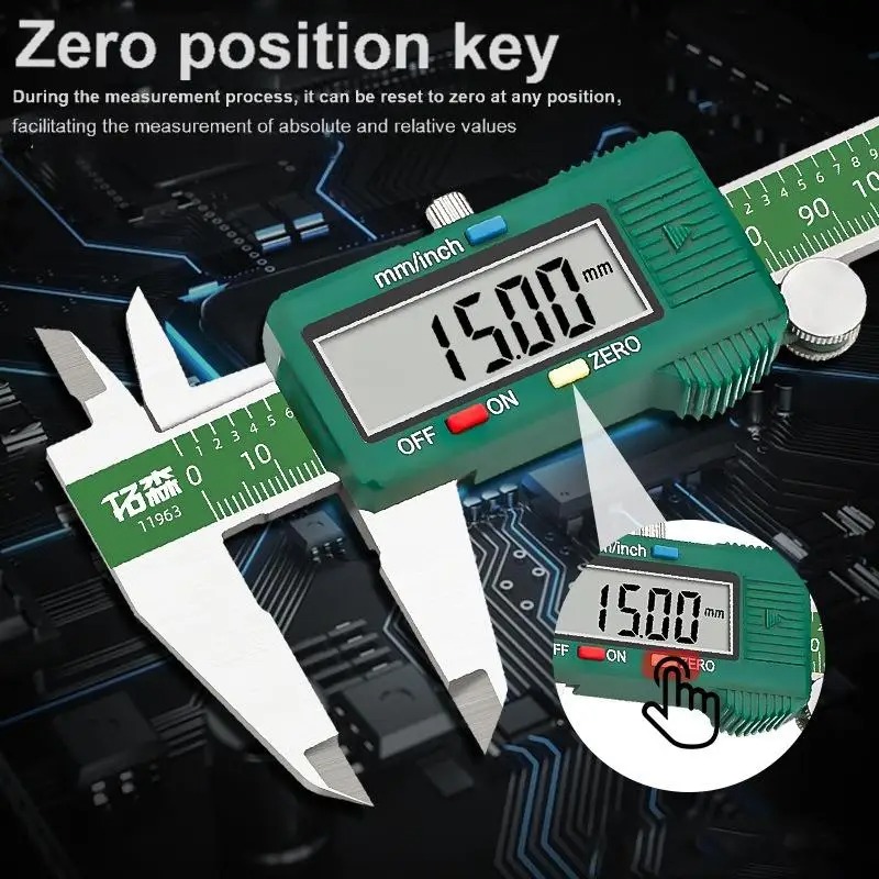 Digital Caliper 150Mm Stainless Steel - 고정밀 소형 디지털 캘리퍼스 가정용 스테인리스