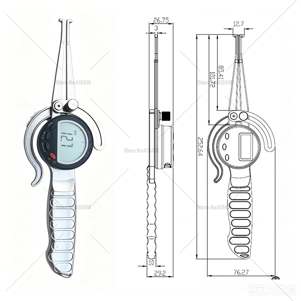 0-6인치 0-8인치 외부 디지털 캘리퍼스 0-150m - Digital Caliper 150Mm Stainless Steel 리뷰 및 가격