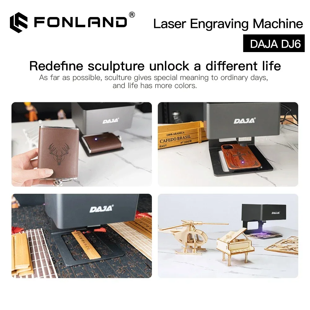 DAJA 레이저 개기 CNC DIY DJ6 레이저 개기 - Fiber Laser Marking Machine 30W 리뷰 및 가격