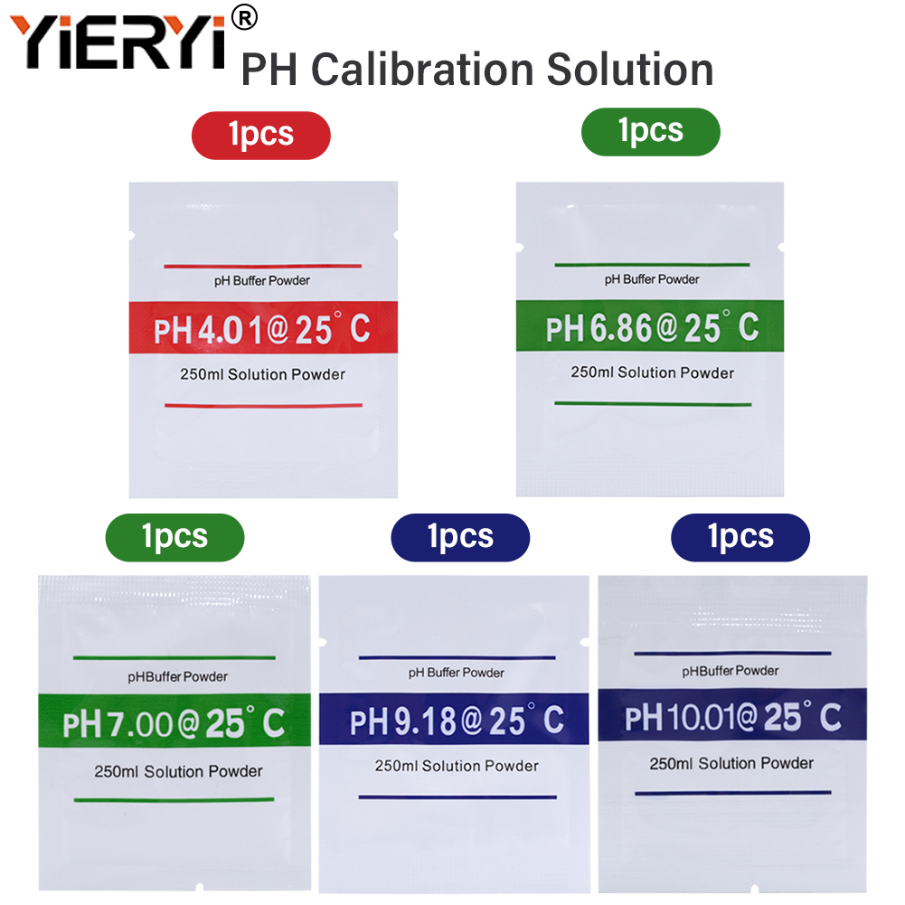 Yieryi Ph 버퍼 교정 분말 세트 Ph4.01 P - Ph Meter Digital Water Tester 리뷰 및 가격